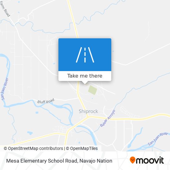 Mapa de Mesa Elementary School Road