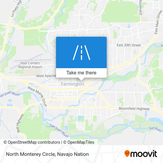 Mapa de North Monterey Circle