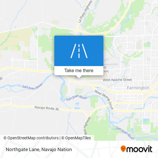 Northgate Lane map