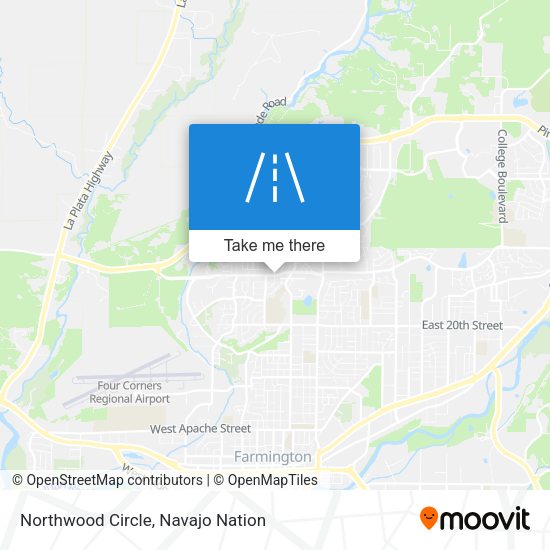 Northwood Circle map