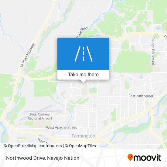 Northwood Drive map