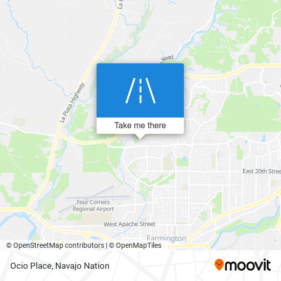 Ocio Place map