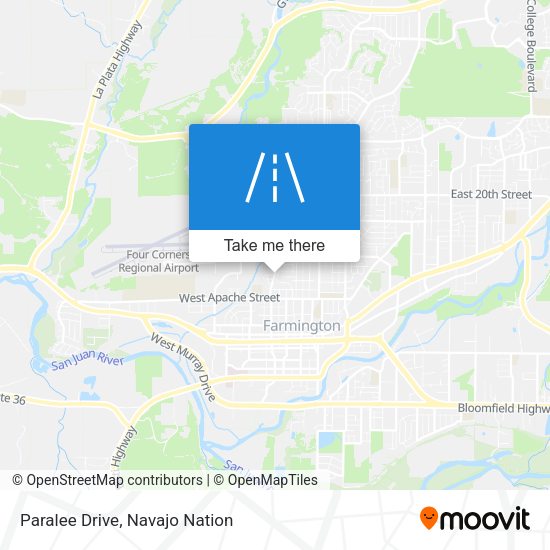 Mapa de Paralee Drive