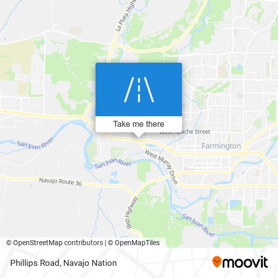 Mapa de Phillips Road