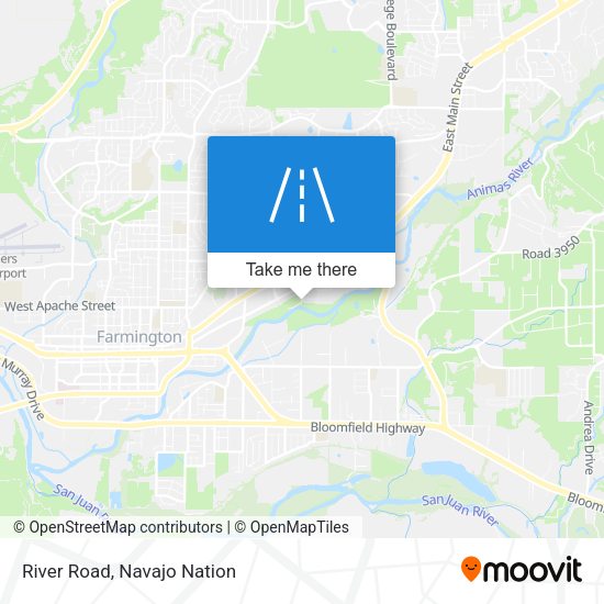 Mapa de River Road