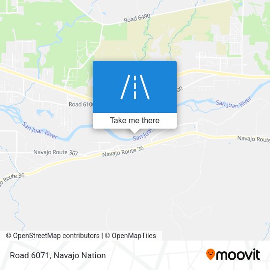 Road 6071 map