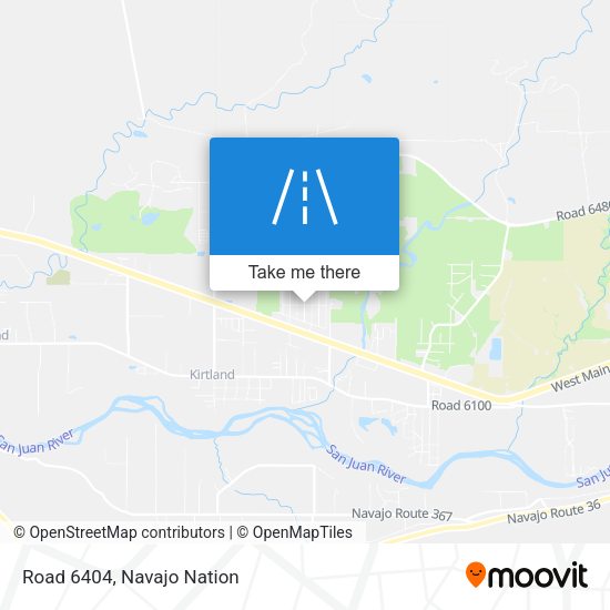 Mapa de Road 6404
