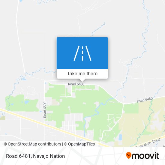 Road 6481 map