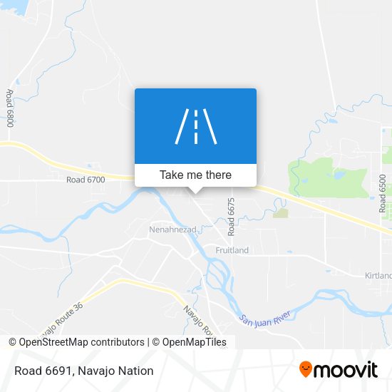 Mapa de Road 6691