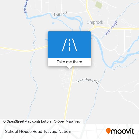School House Road map