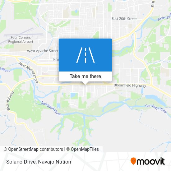 Mapa de Solano Drive