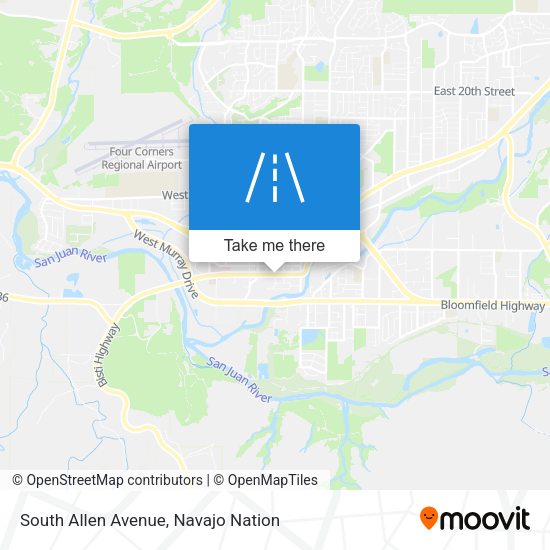 Mapa de South Allen Avenue