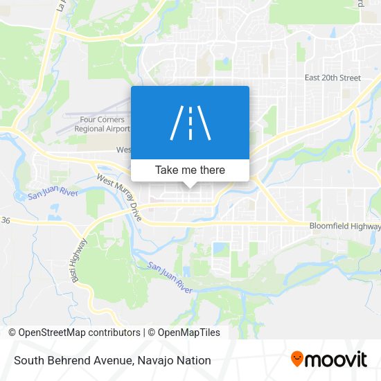 Mapa de South Behrend Avenue