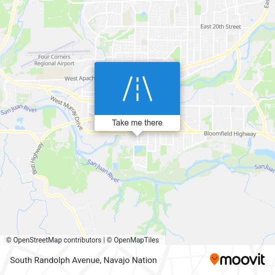 South Randolph Avenue map