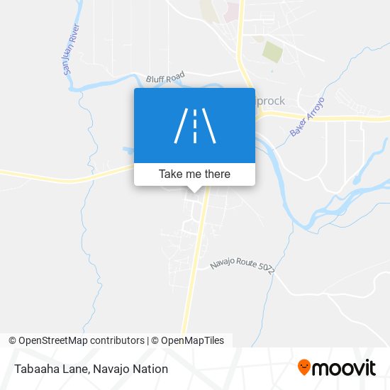 Tabaaha Lane map