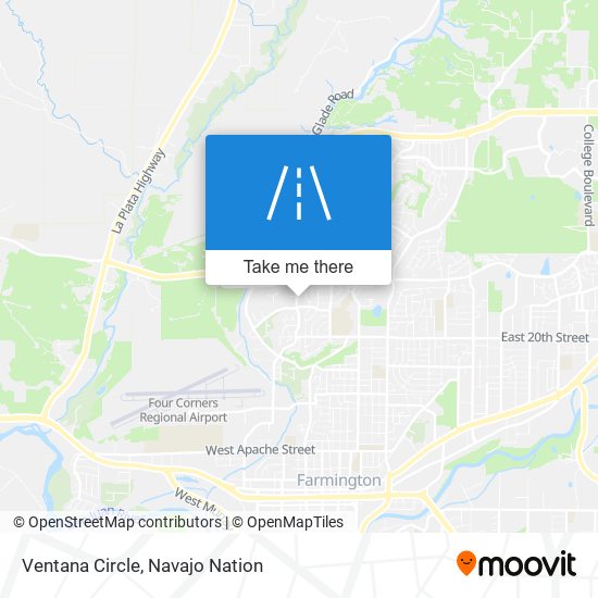 Ventana Circle map