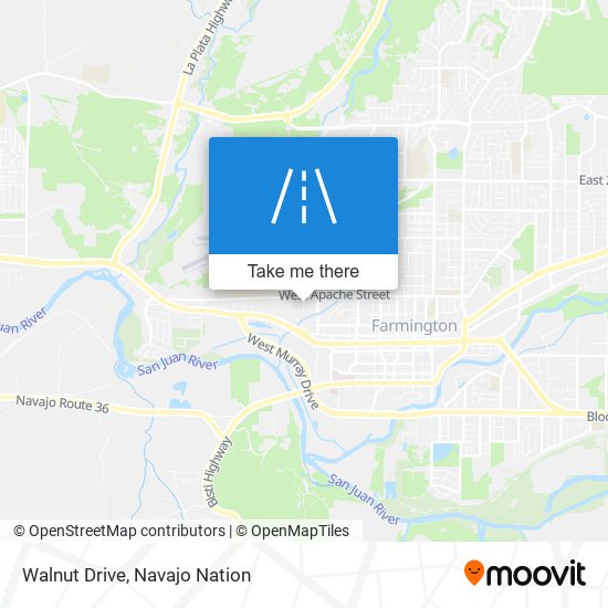 Walnut Drive map