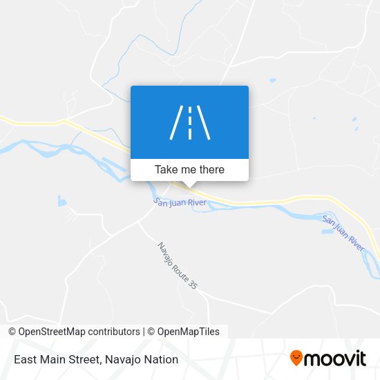 Mapa de East Main Street