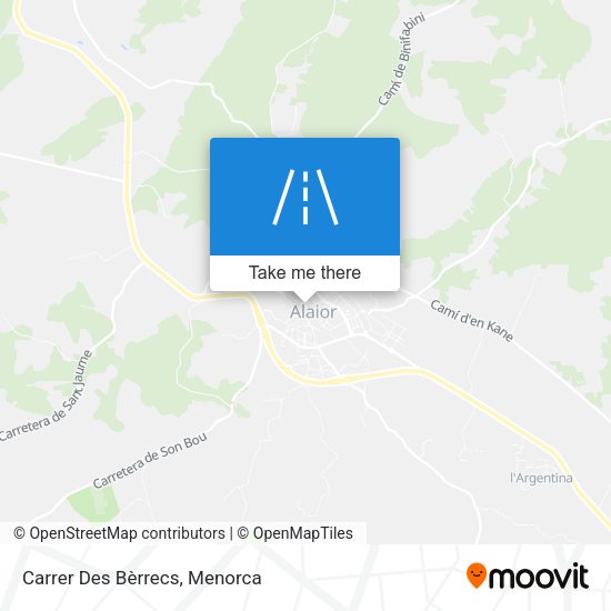 Carrer Des Bèrrecs map