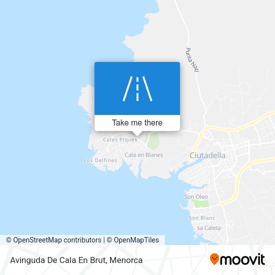 Avinguda De Cala En Brut map