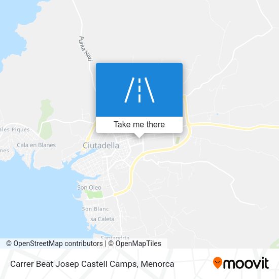Carrer Beat Josep Castell Camps map