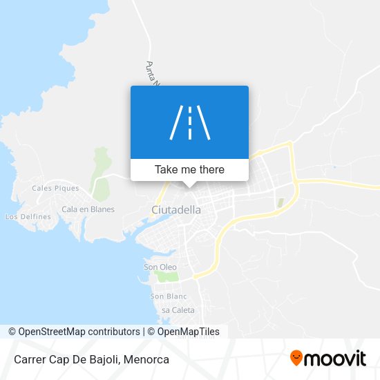 Carrer Cap De Bajoli map