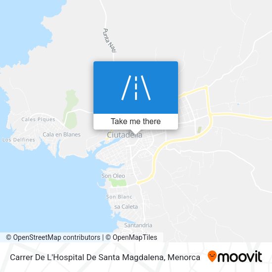 Carrer De L'Hospital De Santa Magdalena map