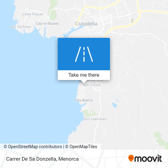 Carrer De Sa Donzella map