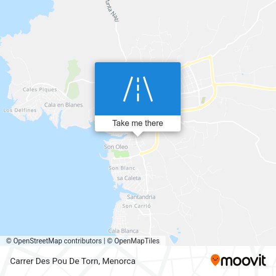 Carrer Des Pou De Torn map