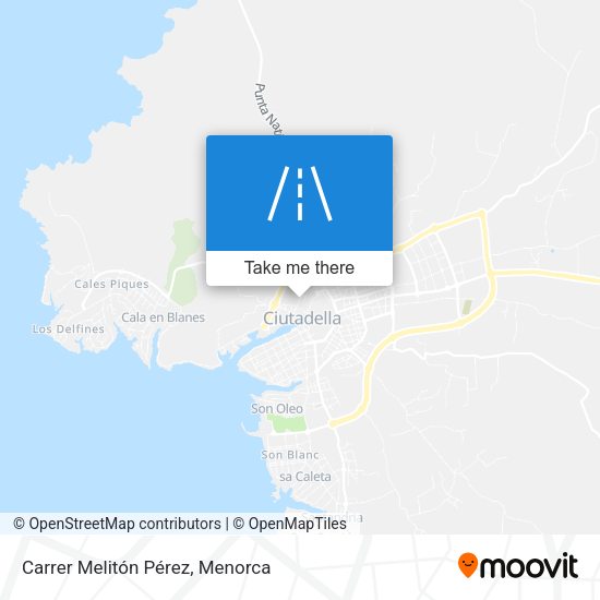 Carrer Melitón Pérez map