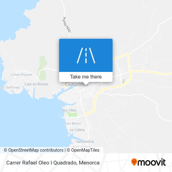 Carrer Rafael Oleo I Quadrado map