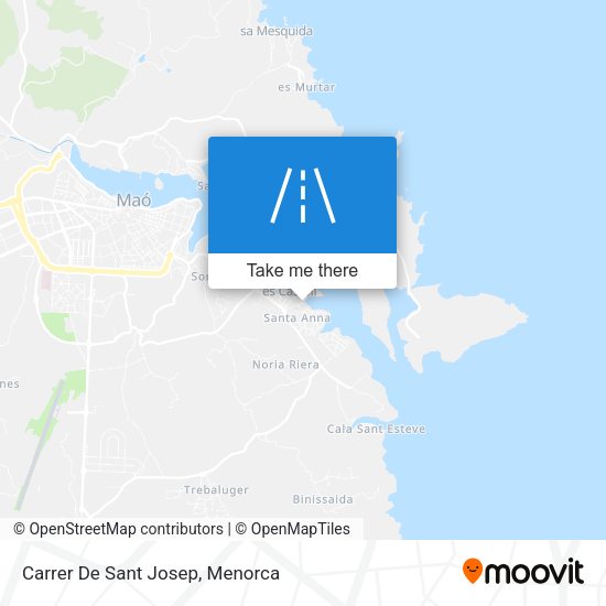 Carrer De Sant Josep map