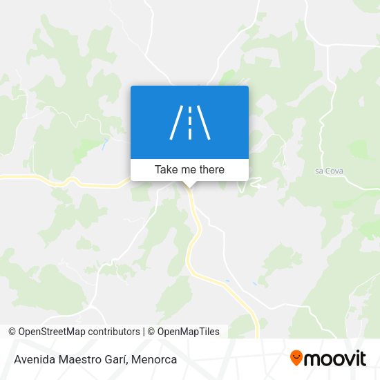 Avenida Maestro Garí map