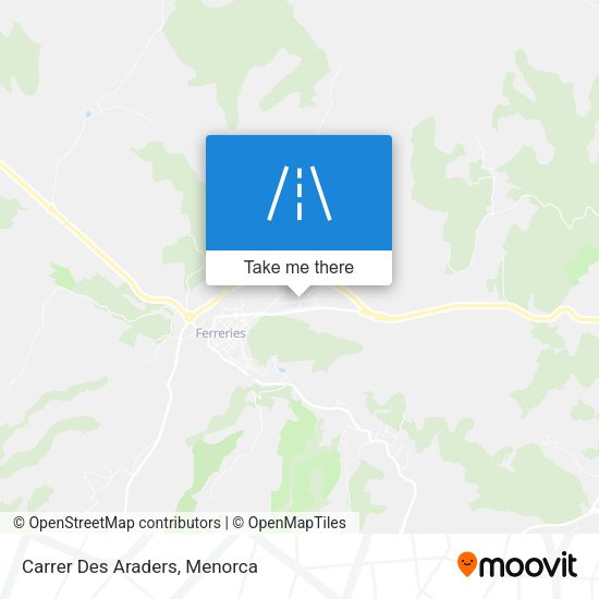 Carrer Des Araders map