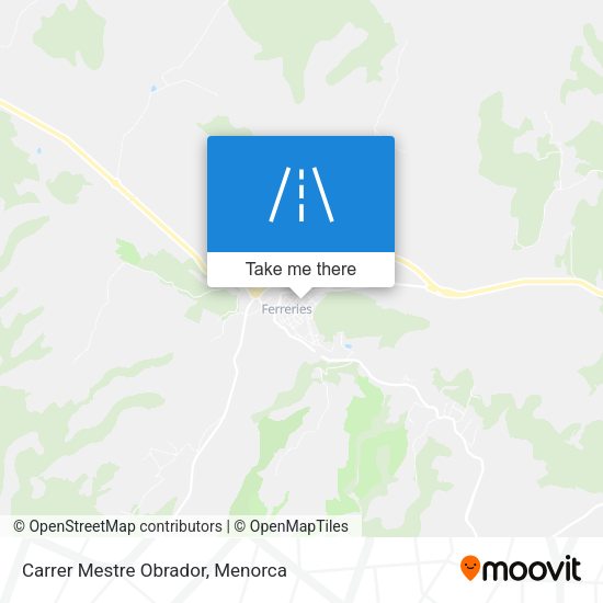 Carrer Mestre Obrador map
