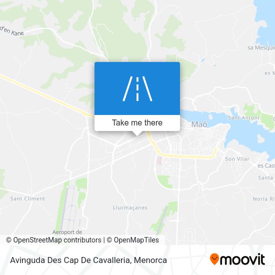Avinguda Des Cap De Cavalleria map
