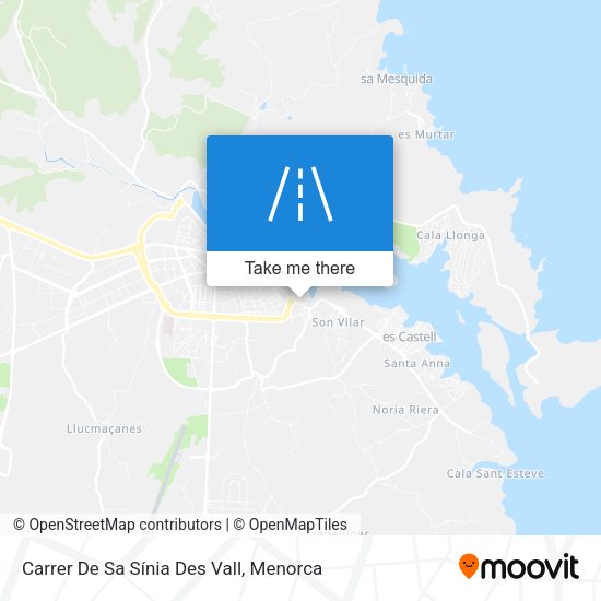 Carrer De Sa Sínia Des Vall map