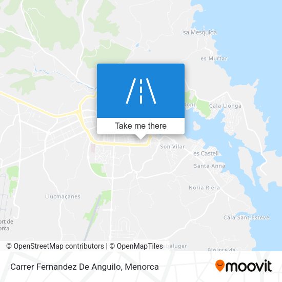 Carrer Fernandez De Anguilo map