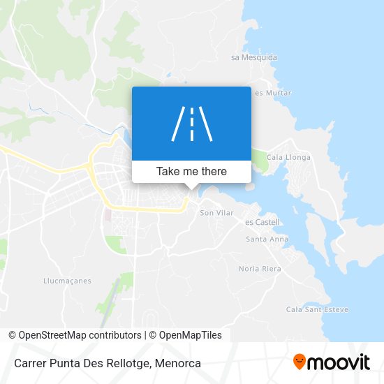 Carrer Punta Des Rellotge map
