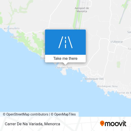 Carrer De Na Variada map