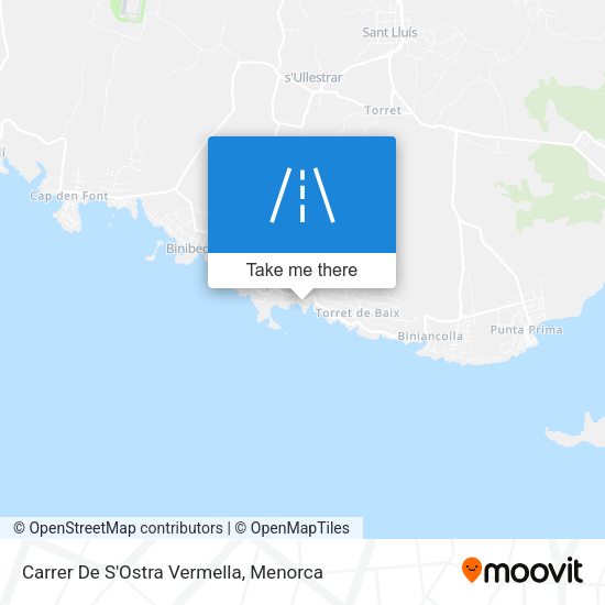 Carrer De S'Ostra Vermella map