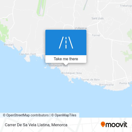 Carrer De Sa Vela Llatina map