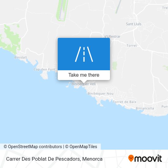 Carrer Des Poblat De Pescadors map