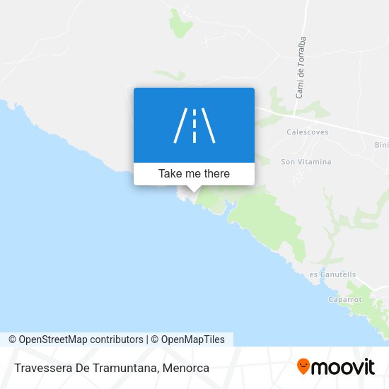 Travessera De Tramuntana map
