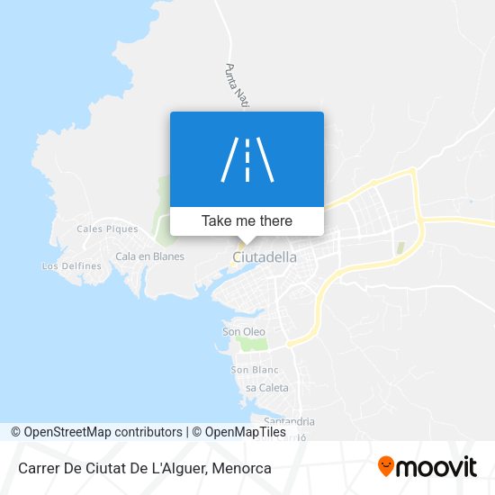 Carrer De Ciutat De L'Alguer map
