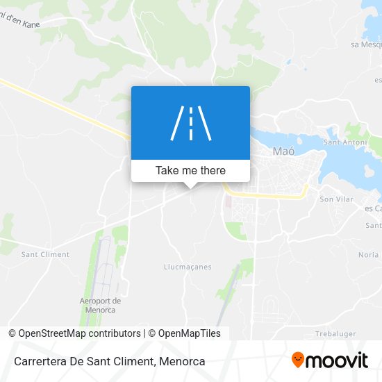 Carrertera De Sant Climent map