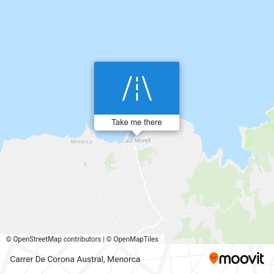 Carrer De Corona Austral map