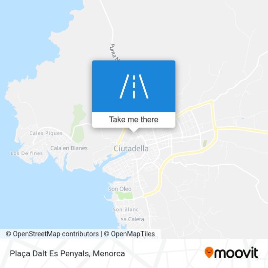 Plaça Dalt Es Penyals map