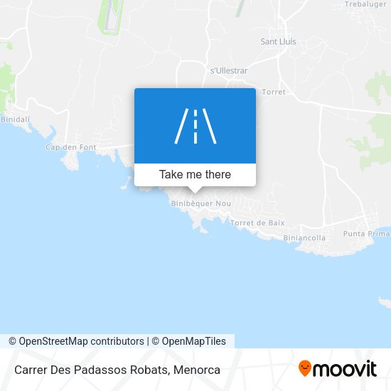 Carrer Des Padassos Robats map