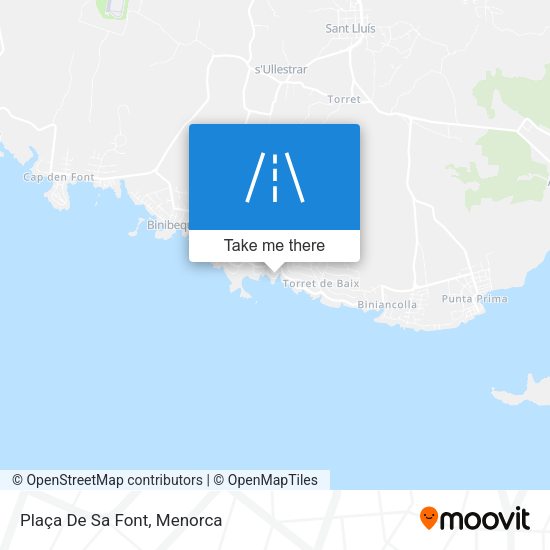Plaça De Sa Font map
